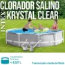 Intex Krystal Clear Salzwasserchlorinator Für Pools Bis 8.3 M³, Grey, One Size