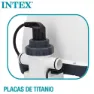 Intex Krystal Clear Salzwasserchlorinator Für Pools Bis 8.3 M³ unisex, Grey, One Size