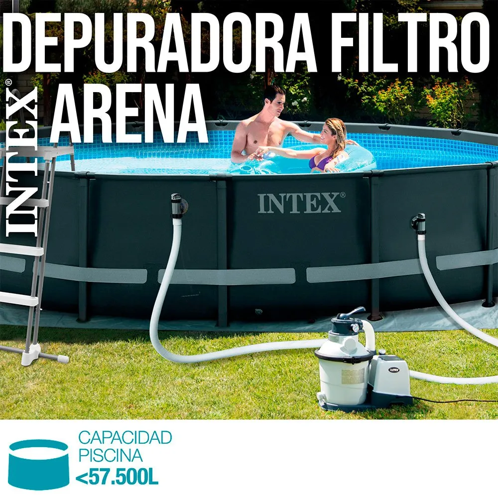 Intex Krystal Clear Sandfilterpumpe 10.500 L/h, One size Intex Krystal Clear Sandfilterpumpe 10.500 L/h, One size