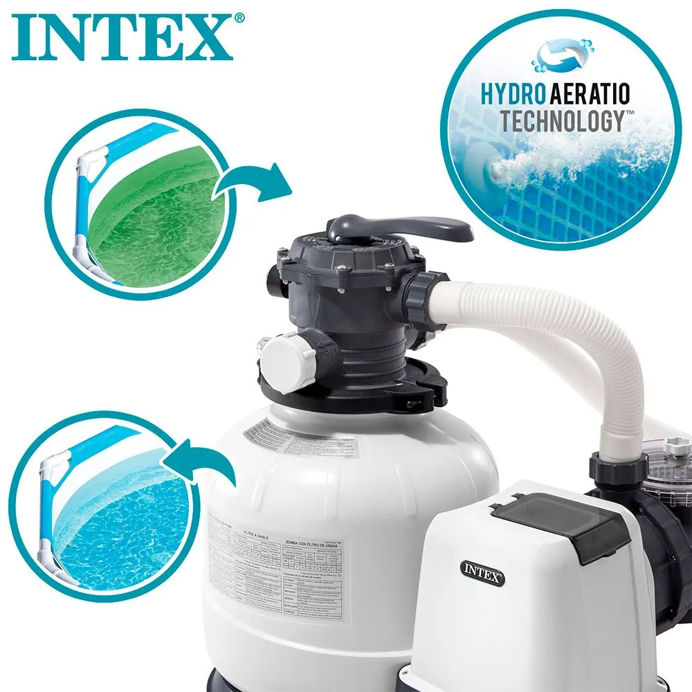 Intex Krystal Clear Sandfilterpumpe 10.500 L/h, One size Intex Krystal Clear Sandfilterpumpe 10.500 L/h, One size