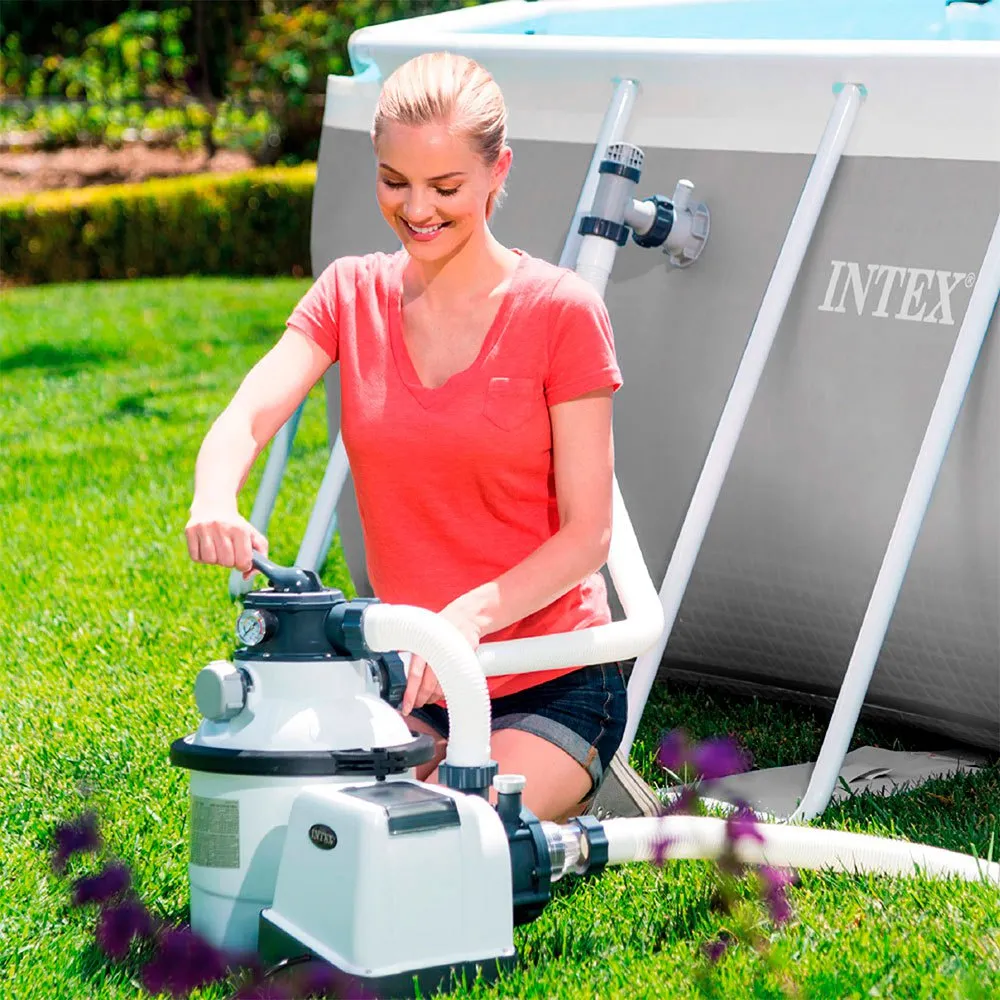 Intex Krystal Clear Sandfilterpumpe 12.000 L/h, One size Intex Krystal Clear Sandfilterpumpe 12.000 L/h, One size