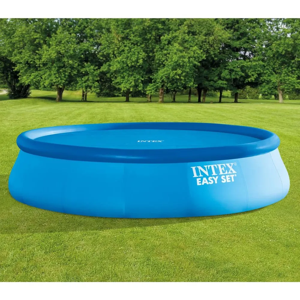 Intex Leicht Aufzubauende Solarplane/metallrahmen Für Swimmingpools 457 Cm, Blue, One Size Intex Leicht Aufzubauende Solarplane/metallrahmen Für Swimmingpools 457 Cm, Blue, One Size