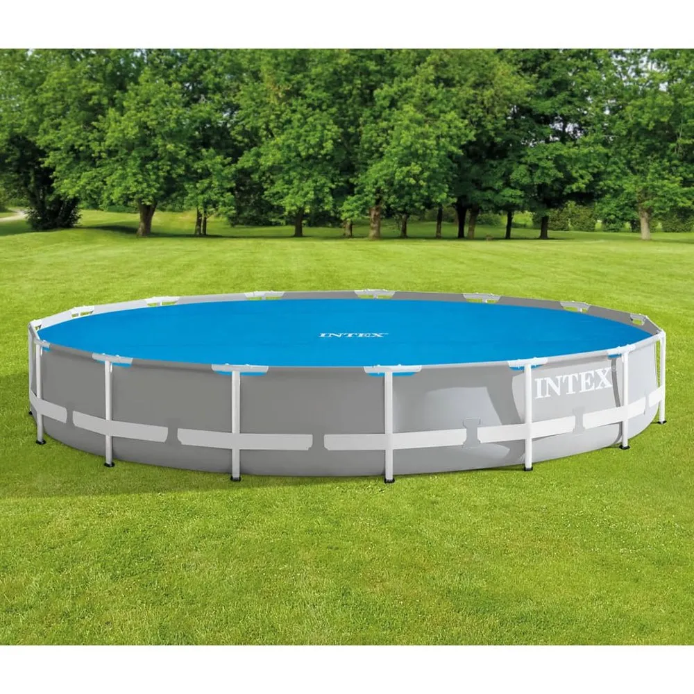 Intex Leicht Aufzubauende Solarplane/metallrahmen Für Swimmingpools 457 Cm, Blue, One Size Intex Leicht Aufzubauende Solarplane/metallrahmen Für Swimmingpools 457 Cm, Blue, One Size