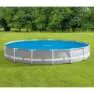 Intex Leicht Aufzubauende Solarplane/metallrahmen Für Swimmingpools 457 Cm, Blue, One Size
