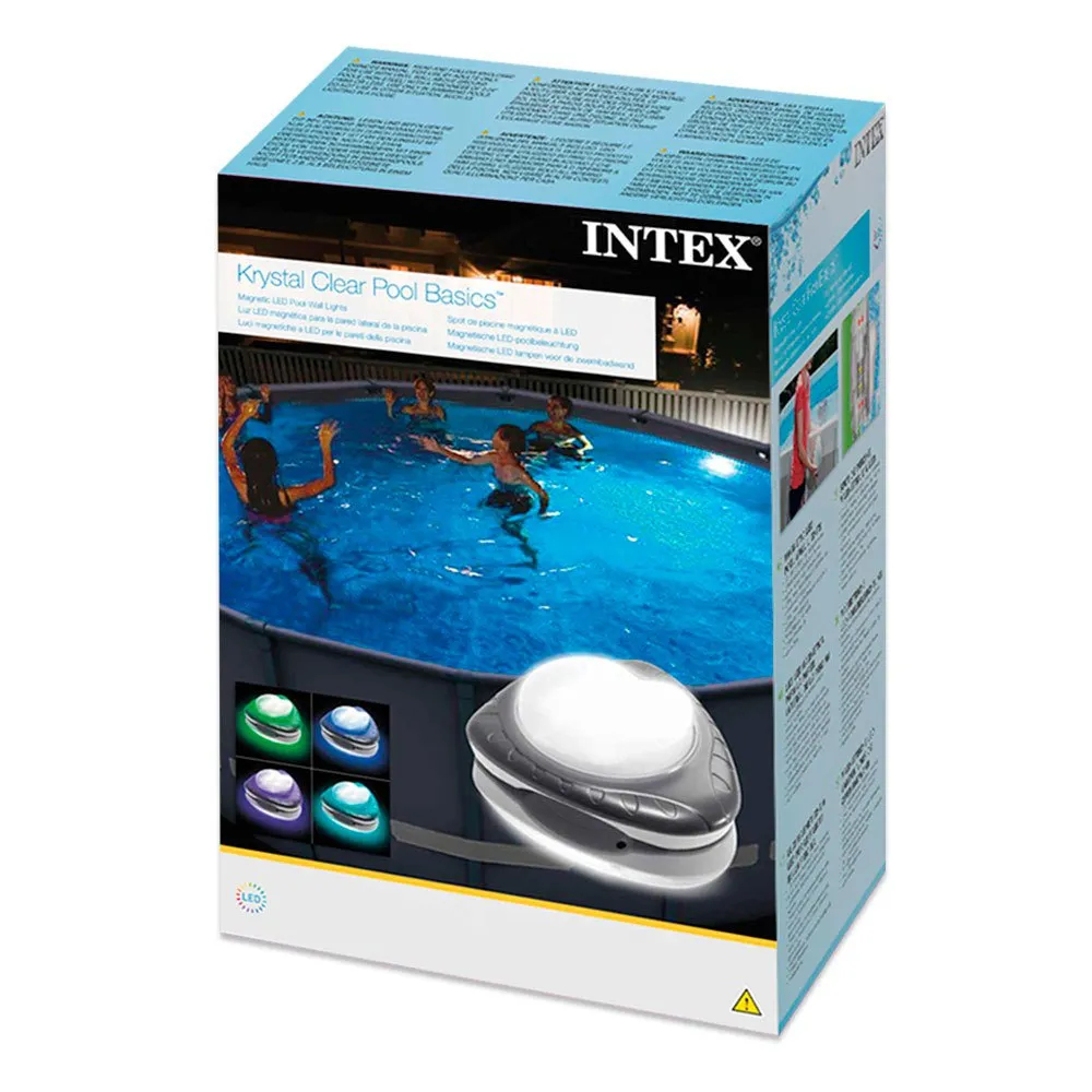Intex Magnetic Led For Pools Licht, 5 colours, One Size, EU Plug 220V Intex Magnetic Led For Pools Licht, 5 colours, One Size, EU Plug 220V