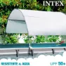 Intex Markise Mit Uv50-schutz Für Metallrahmenpools, White, One Size