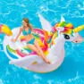 Intex Mega Einhorn Schwimmer, White, 163 x 251 x 145cm