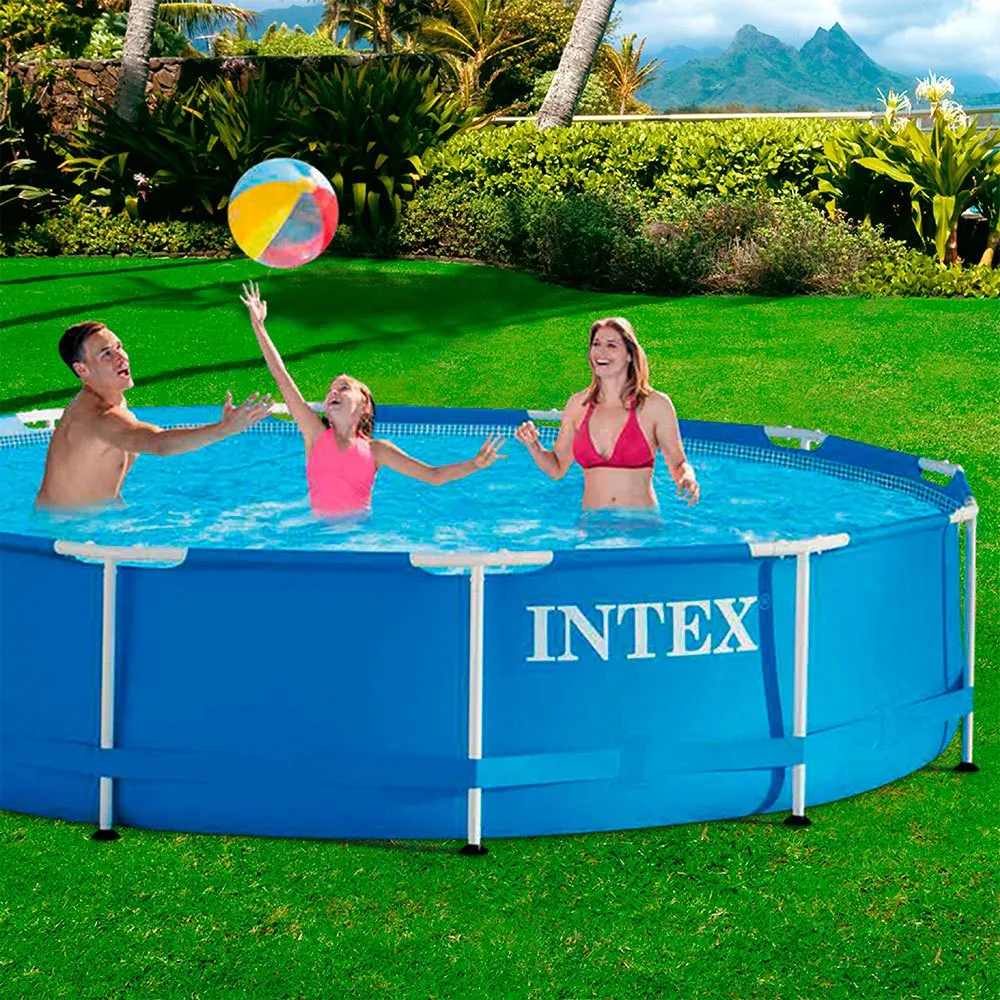 Intex Metal Frame Above Ground Pool unisex, Blue, 6503L Intex Metal Frame Above Ground Pool unisex, Blue, 6503L