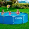 Intex Metal Frame Above Ground Pool unisex, Blue, 6503L