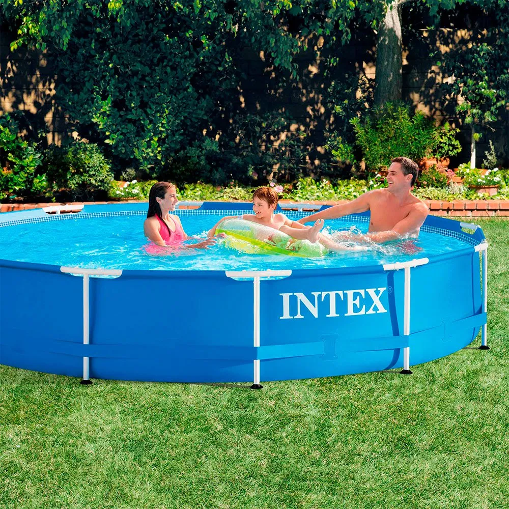 Intex Metal Frame Round+filter Pool Intex Metal Frame Round+filter Pool
