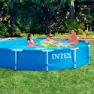 Intex Metal Frame Round+filter Pool