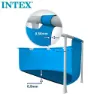 Intex Metallrahmen Mit Kartuschenfilter-pumpen-pool 450x220x84 Cm, Blue, 450 x 220 x 84cm