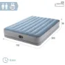 Intex Mid-rise Comfort Doppel-luftbett, Grey, 152 x 203 x 36cm