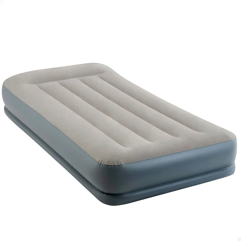 Intex Midrise Dura-beam Standard Pillow Rest Luftmatratze, Grey, 99 x 191 x 30cm Intex Midrise Dura-beam Standard Pillow Rest Luftmatratze, Grey, 99 x 191 x 30cm
