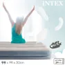 Intex Midrise Dura-beam Standard Pillow Rest Luftmatratze, Grey, 99 x 191 x 30cm