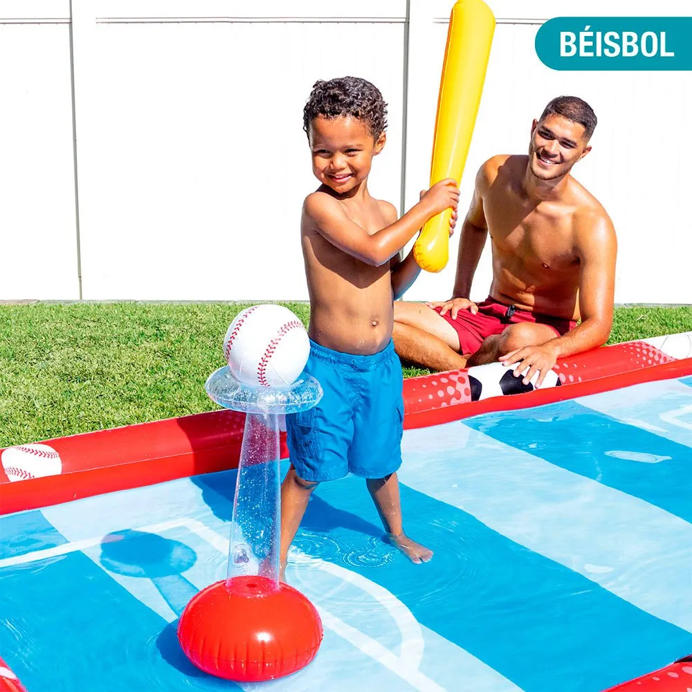 Intex Multisport-hüpfburgen-spielplatz 325x267x102 Cm, Multicolour, 325 x 267 x 102cm Intex Multisport-hüpfburgen-spielplatz 325x267x102 Cm, Multicolour, 325 x 267 x 102cm