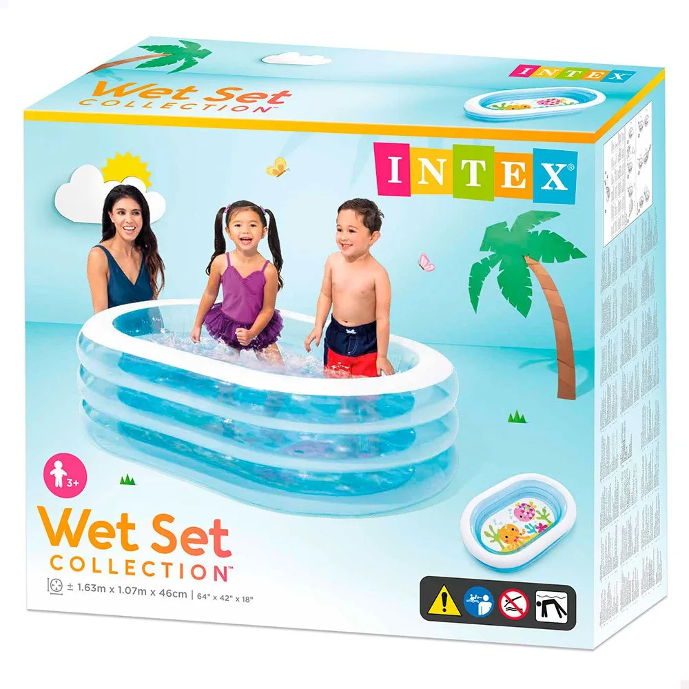 Intex My Sea Friends Pool, Blue / white, 230L Intex My Sea Friends Pool, Blue / white, 230L