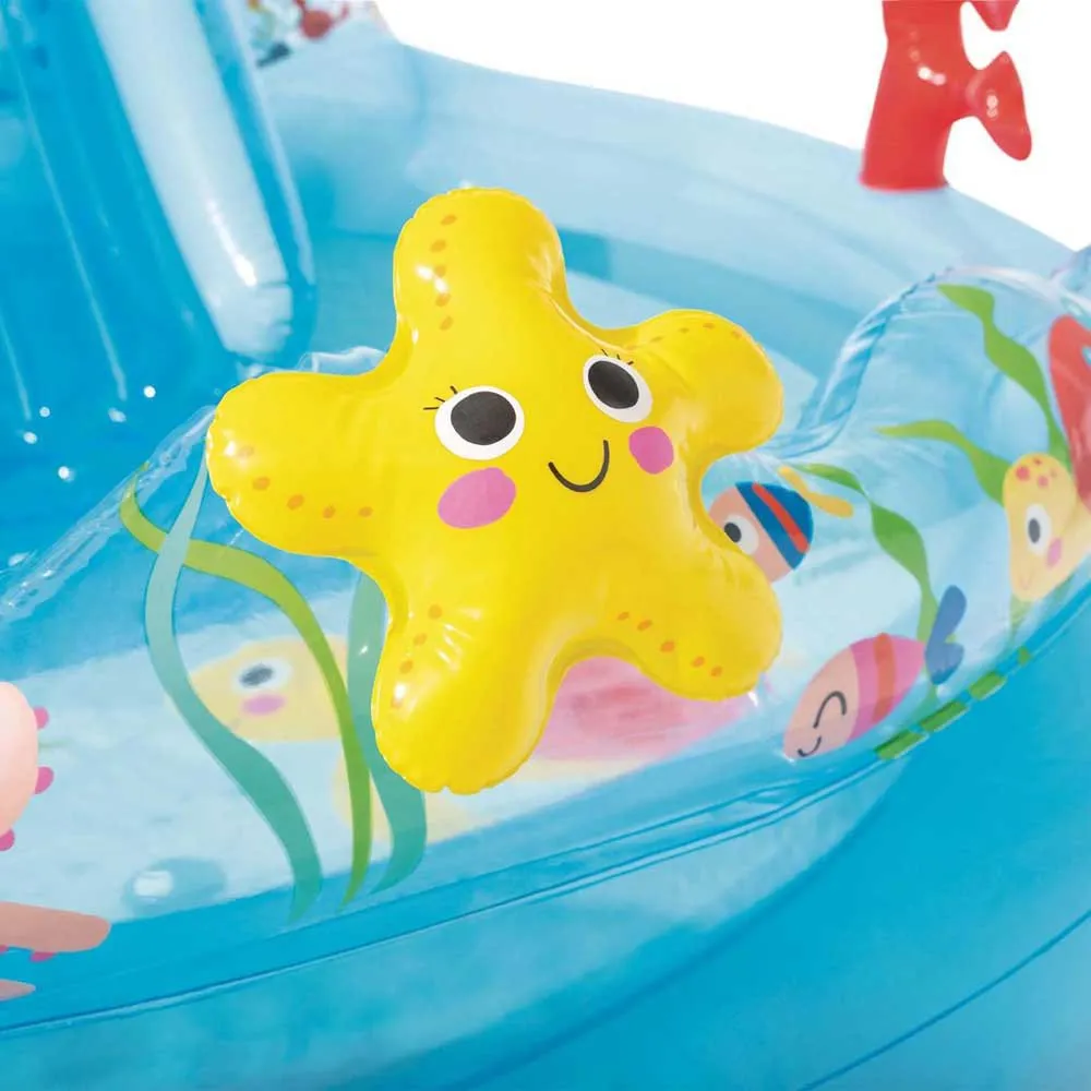 Intex Niedriger Aufblasbarer Pool 206l, Multicolor, One Size Intex Niedriger Aufblasbarer Pool 206l, Multicolor, One Size