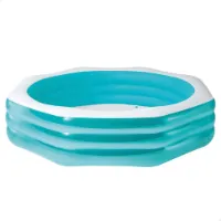 Intex Octogonal Runder Aufblasbarer Pool Intex Octogonal Runder Aufblasbarer Pool