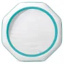 Intex Octogonal Runder Aufblasbarer Pool, Blue / white, 999L