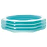 Intex Octogonal Runder Aufblasbarer Pool, Blue / white, 999L