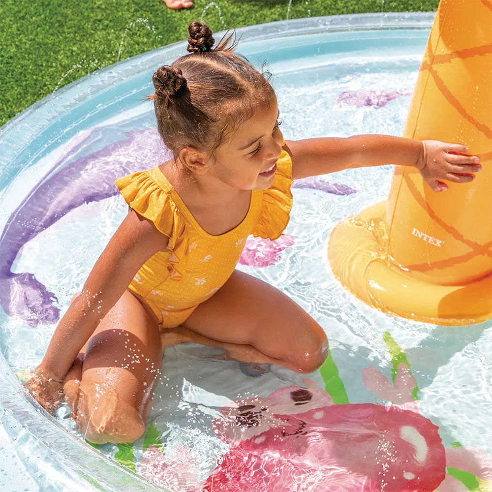 Intex Palm Ø 173x104 Cm Wasser-spiel-center, Multicolour, 166L