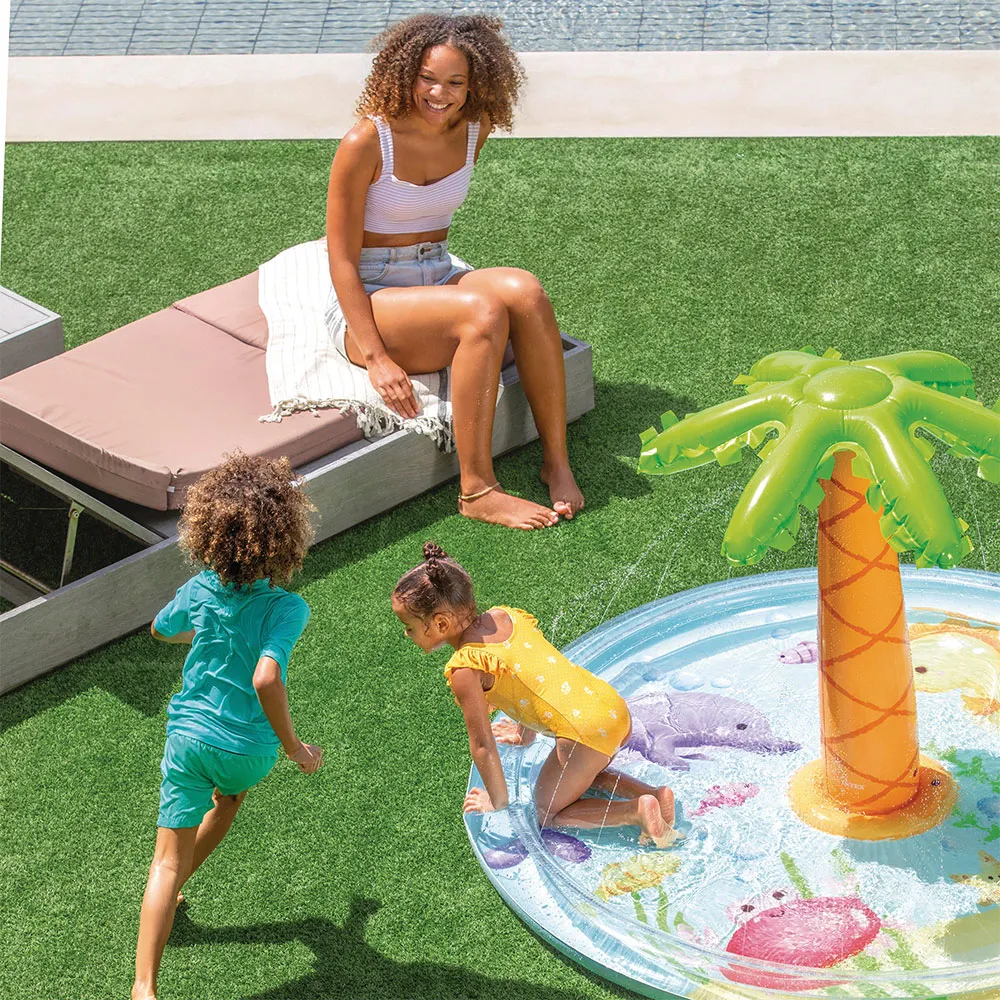 Intex Palm Ø 173x104 Cm Wasser-spiel-center, Multicolour, 166L