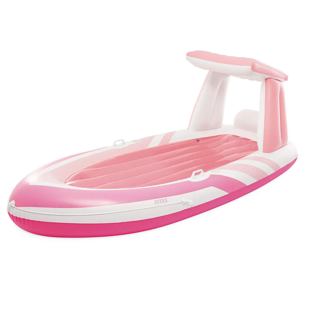Intex Pink Paradise 244x119x97 Cm Luftmatratze Für Pool, Pink / white, One Size Intex Pink Paradise 244x119x97 Cm Luftmatratze Für Pool, Pink / white, One Size
