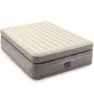 Intex Prime Comfort Elevated Doppel-luftbett, Beige / grey, 152 x 203 x 51cm