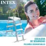 Intex Prism 400x200x122 Cm Stahl Rechteckiger Aufstellpool Mit Rahmen unisex, Grey / blue, 8418L