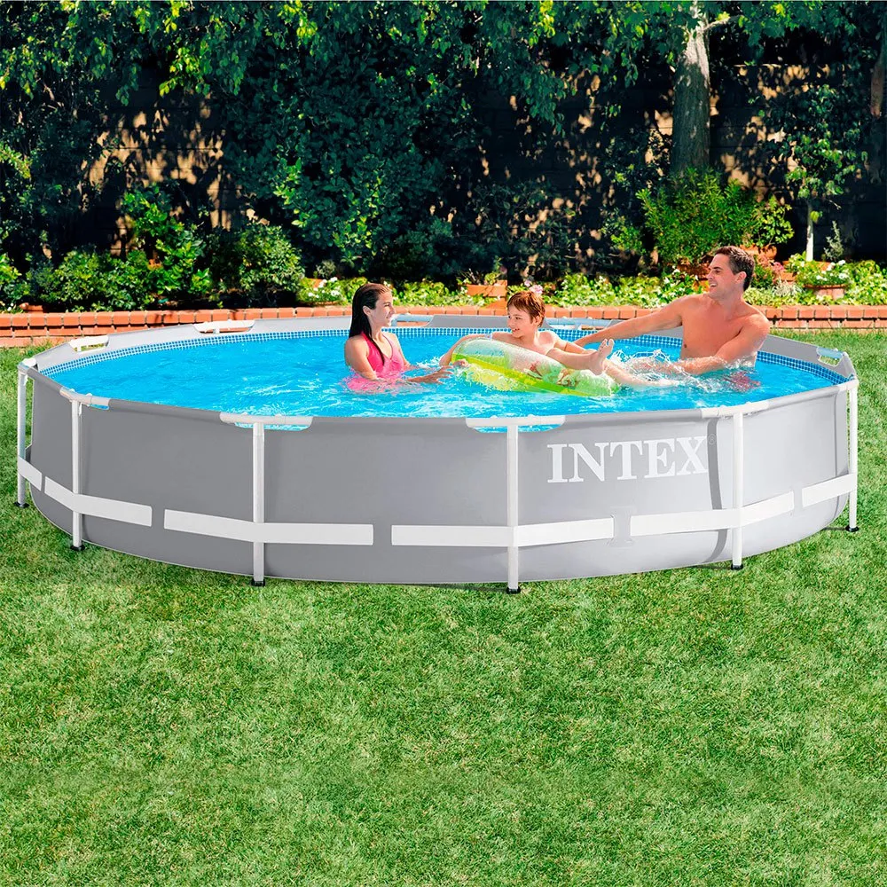 Intex Prisma Frame Range Round Above Ground With Filter Pool Intex Prisma Frame Range Round Above Ground With Filter Pool