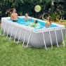 Intex Prisma Frame Rectangular Above Ground With Filter Pool, 400 x 200 x 100cm