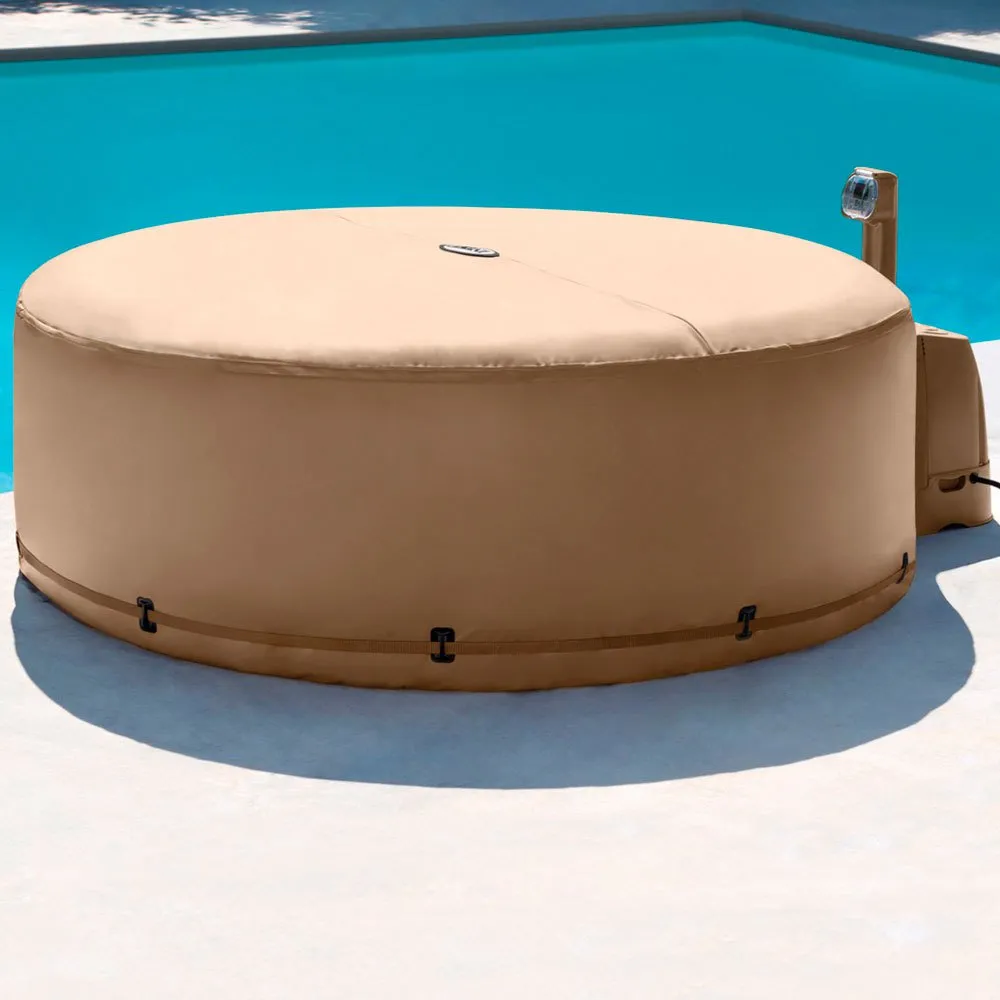 Intex Purespa Isolierende Abdeckung Für Spa Pool, Brown, One Size Intex Purespa Isolierende Abdeckung Für Spa Pool, Brown, One Size