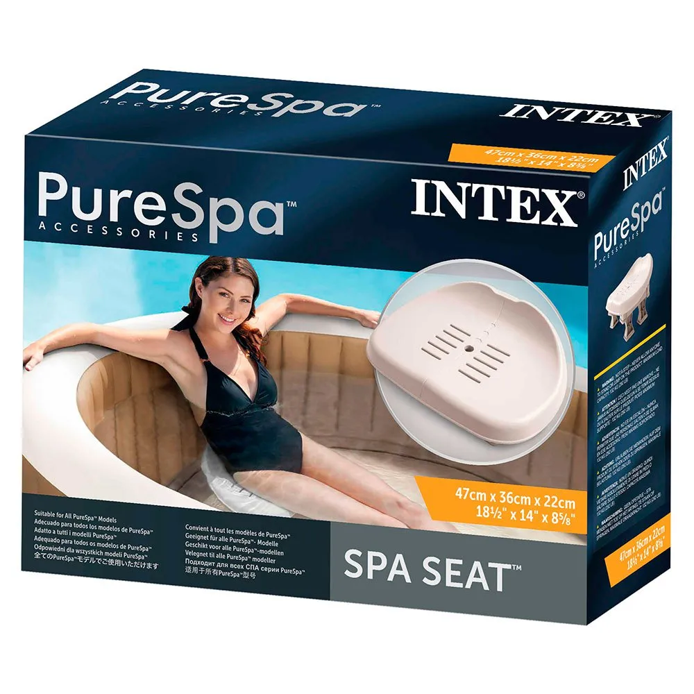 Intex Purespa Seat Adapter, Beige, 47 x 36 x 22cm Intex Purespa Seat Adapter, Beige, 47 x 36 x 22cm