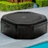 Intex Purespa Whirlpool Mit Deluxe-blasenmassagedüsen, Black / white, 795L