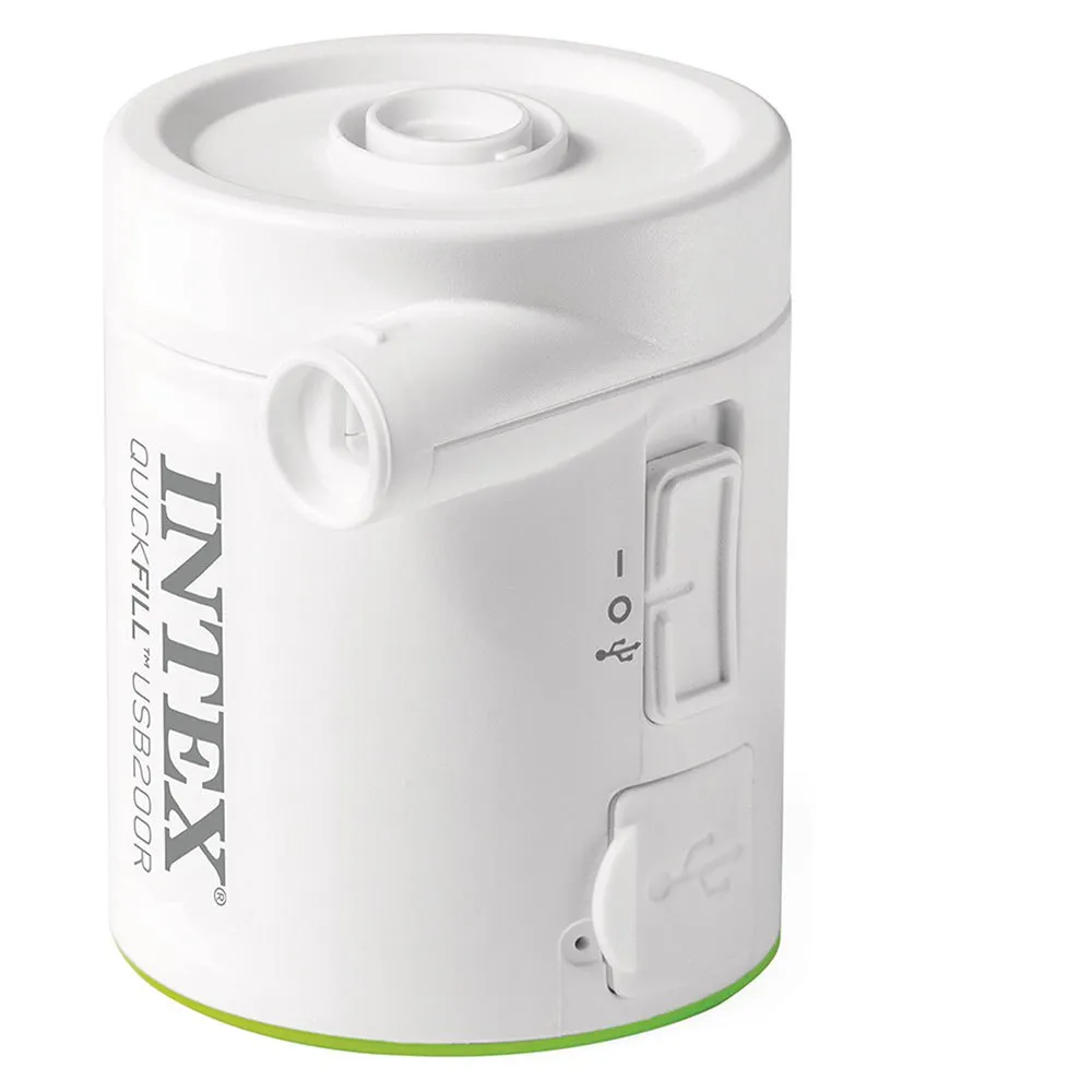 Intex Quickfill Usb200 Ac-luftpumpe, White, One Size Intex Quickfill Usb200 Ac-luftpumpe, White, One Size
