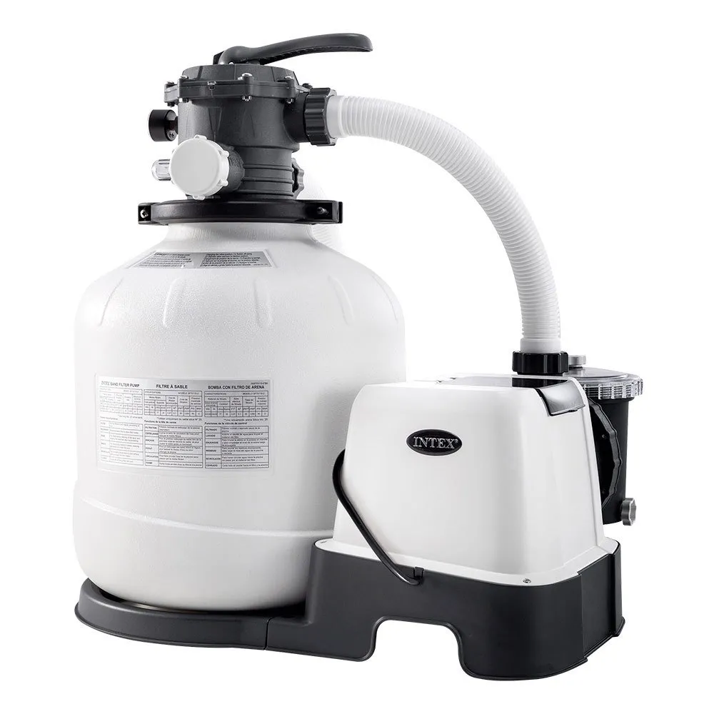 Intex Qx2600 Kläranlage Sandfilter Mit Salzwasserchlorierung Krystal Clear 11g/h 56800 L, White / black, One Size Intex Qx2600 Kläranlage Sandfilter Mit Salzwasserchlorierung Krystal Clear 11g/h 56800 L, White / black, One Size