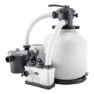 Intex Qx2600 Kläranlage Sandfilter Mit Salzwasserchlorierung Krystal Clear 11g/h 56800 L, White / black, One Size