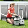 Intex Qx2600 Kläranlage Sandfilter Mit Salzwasserchlorierung Krystal Clear 11g/h 56800 L, White / black, One Size