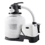 Intex Qx2600 Kläranlage Sandfilter Mit Salzwasserchlorierung Krystal Clear 11g/h 56800 L, White / black, One Size