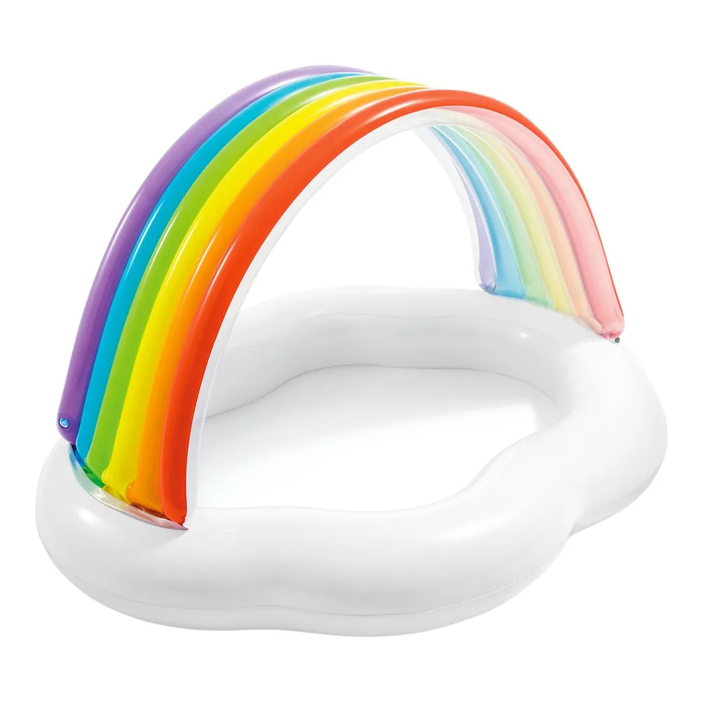 Intex Rainbow Canopy Baby Pool, Multicolor, One Size Intex Rainbow Canopy Baby Pool, Multicolor, One Size