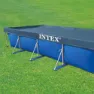 Intex Rechteckige Poolabdeckung 28039 28039 450x220 Cm unisex, Blue, One Size