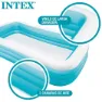 Intex Rectangular Pool, Blue, 305 x 183 x 56cm