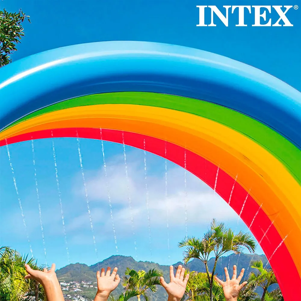 Intex Regenbogen Mit Sprinkler 300x109x180 Cm, Multicolour, 300 x 109 x 180cm Intex Regenbogen Mit Sprinkler 300x109x180 Cm, Multicolour, 300 x 109 x 180cm