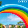 Intex Regenbogen Mit Sprinkler 300x109x180 Cm, Multicolour, 300 x 109 x 180cm
