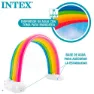 Intex Regenbogen Mit Sprinkler 300x109x180 Cm, Multicolour, 300 x 109 x 180cm