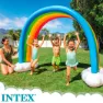 Intex Regenbogen Mit Sprinkler 300x109x180 Cm unisex, Multicolour, 300 x 109 x 180cm