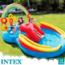Intex Regenbogenbecken, Multicolor, 297 x 193 x 135cm