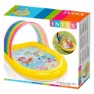 Intex Regenbogenkinder Mit Baldachin Und Sprinklerpool, Multi, 130 x 147 x 86cm