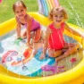 Intex Regenbogenkinder Mit Baldachin Und Sprinklerpool, Multi, 130 x 147 x 86cm